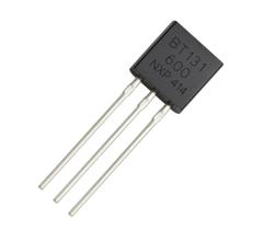 Kit 2 pçs transistor bt131-600 - triac bt131-600 - 600v 1a