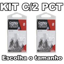 Kit 2 Pct Anzol Sem Fisga Chinu Sure Black N 05-11 Albatroz Kit 2 Pct Anzol Sem Fisga Chinu Sure Black N 05-11 Albatroz