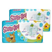 KIT 2 PCT Fralda Descartável Scooby Doo Hiper