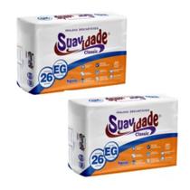 KIT 2 Pct Fralda Geriatrica Descartavel Suavidade Classic - Todos Os Tamanhos KIT 2 Pct Fralda Geriatrica Descartavel Suavidade Classic - Todos Os Tamanhos