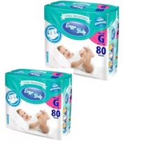 KIT 2 PCT Fraldas Descartáveis Atacado Barato Enzzo Baby Pacotão Todos os tamanhos