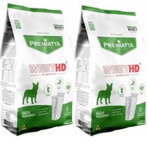 Kit 2 Pct Ração Premiatta Whey Hd 31 Cães Adultos Raças 3kg