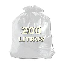 Kit 2 pctes Saco de Lixo Transp 200L Super Reforçado total 200u