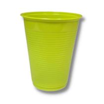 Kit 2 Pcts. Copo Descartável 200 Ml Amarelo 50 Unidades Cada