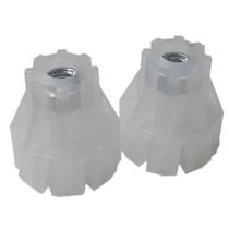 Kit 2 Pé Nivelador Dfn41 Dfn42 Tf42s Geladeira Electrolux