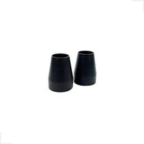 Kit 2 Pé Nivelador Sapata Borracha Pé de Muletas/Bengalas 2,54cm 1 Pol