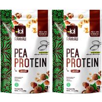 Kit 2 Pea Protein Avelã Rakkau 600g - Vegano - Proteína