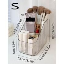 KIT 2 Peça Suporte De Cosméticos Com Múltiplas Transparente Caixa De Armazenamento Acrílico KIT 2 Peça Suporte De Cosméticos Com Múltiplas Transparente Caixa De Armazenamento Acrílico