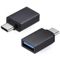 Kit 2 peças Adaptador OTG Tipo-C para USB fêmea 3.0 Md9 BT