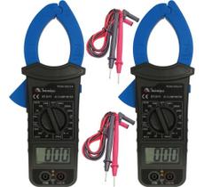 Kit 2 Peças Alicate Amperímetro Digital Minipa Cat 3 Et-3111 Kit 2 Peças Alicate Amperímetro Digital Minipa Cat 3 Et-3111