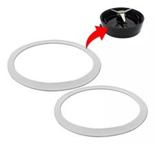 Kit 2 Peças Anel De Borracha Vedação Personal Blender Dg01 Kit 2 Peças Anel De Borracha Vedação Personal Blender Dg01