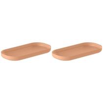 Kit 2 peças Bandeja Dual Ou Banheiro Lavabo