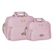 Kit 2 Peças Bolsa Maternidade Enxoval Djon Coroa Mave Baby - Koala Baby Kit 2 Peças Bolsa Maternidade Enxoval Djon Coroa Mave Baby - Koala Baby