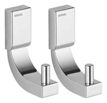 Kit 2 Peças Cabide Porta Toalha Rosto Docol Top 00534306