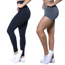 Kit 2 peças Calça e Short Heide Ribeiro Legging Basic Malhação