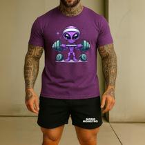Kit 2 Peças Camiseta Et Forte E Short TACTEL Modo Monstro Estampado Camisa Algodão REF 262