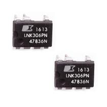 Kit 2 peças Ci lnk306pn lnk 306pn circuito integrado dip7 lnk306pg novo