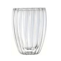 Kit 2 Peças Copo Parede Dupla Ondulado 320Ml - Dolce Home