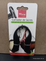 Kit 2 peças cortador de lacres para garrafas de vinho e champanhe