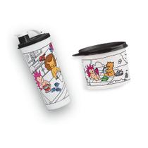 Kit 2 Peças Criar e Brincar - Copo e Redondinha Tupperware Kit 2 Peças Criar e Brincar - Copo e Redondinha Tupperware