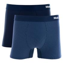 Kit 2 Peças Cueca Boxer Mash Masculina Microfibra Kit 2 Peças Cueca Boxer Mash Masculina Microfibra