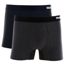 Kit 2 Peças Cueca Boxer Mash Masculina Microfibra