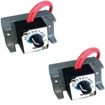 Kit 2 Peças Dimer 40a 6000w Dimmer Regulador De Voltagem Motor Exaustor