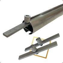 Kit 2 Peças Encaixe Emenda Varão Suiço Wave Deslizante Aço Galvanizado Kit 2 Peças Encaixe Emenda Varão Suiço Wave Deslizante Aço Galvanizado