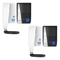 Kit 2 Peças Interfone Residencial Eletrônico Hdl Advance Biv