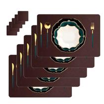 Kit 2 Peças Jogo Americano Mesa Posta Sousplat Retangular