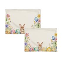 Kit 2 Peças Jogo Americano Ramos para Páscoa - 37x50cm