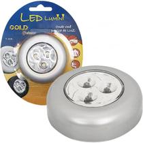 Kit 2 Peças Lâmpada Lanterna Led Luz Interior Teto Armário Touch Click