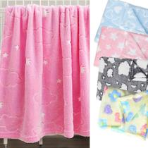 Kit 2 Peças Manta Infantil Soft Microfibra Bebe Estampado Menino/Menina Kit 2 Peças Manta Infantil Soft Microfibra Bebe Estampado Menino/Menina