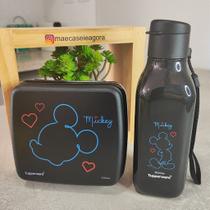 Kit 2 Peças Mickey Colors - Eco 500 ml + Porta Sanduíche Tupperware Kit 2 Peças Mickey Colors - Eco 500 ml + Porta Sanduíche Tupperware