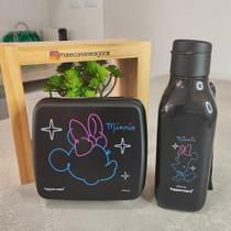 Kit 2 Peças Minnie Colors - Eco 500 ml e Porta Sanduíche Tupperware