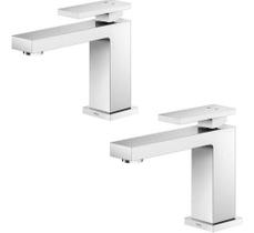 Kit 2 Peças Misturador Monocomando New Edge Bica 00925306