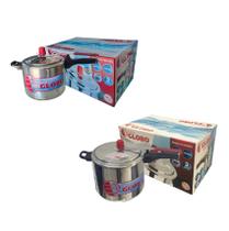 Kit 2 Peças Panelas De Pressão 4,5 E 7,0 Litros Globo