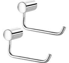 Kit 2 Peças Papeleira Single Cromada Docol 00158306 Kit 2 Peças Papeleira Single Cromada Docol 00158306