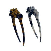 Kit 2 Peças Pente Para Coque Glamour Blogueira