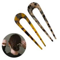 Kit 2 Peças Pente Para Coque Glamour Blogueira