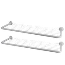 kit 2 peças prateleira de arame kit 2 peças prateleira de arame