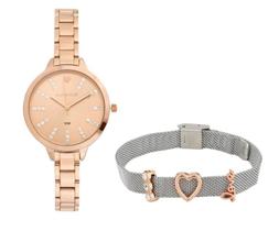 Kit 2 Peças Relógio Lince Lrr4667L Ky22R1Rx Rosa