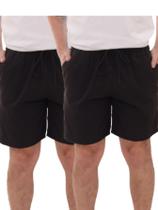 Kit 2 Peças - Shorts Tactel Masculino Casual Moda Praia Com Elastano Premium