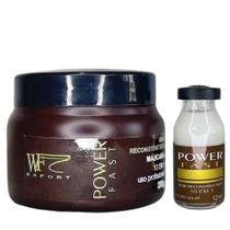 Kit 2 Peças SOS Pré e PósQuímicas Progressivas Reconstrução Nutrição Power Fast WF 262ml Kit 2 Peças SOS Pré e PósQuímicas Progressivas Reconstrução Nutrição Power Fast WF 262ml