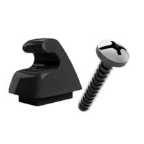 Kit 2 Peças Suporte Quebra-sol Preto Onix Midnight 2021 2022