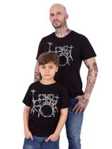 Kit 2 peças Tal Pai Tal Filho Bateria
