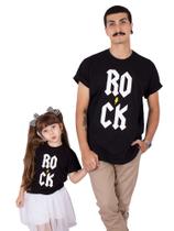 Kit 2 peças Tal Pai Tal Filho Rock Vert Preta