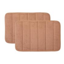 Kit 2 peças Tapete Soft Antiderrapante - 40cmx60cm Têxtil Arte