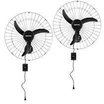 Kit 2 Peças Ventiladores De Parede 60 cm New Premium Profissional Ventisol