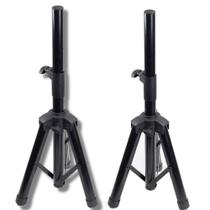 Kit 2 Pedestais Suporte Tripé Polyvox Caixa De Som Trava Kit 2 Pedestais Suporte Tripé Polyvox Caixa De Som Trava